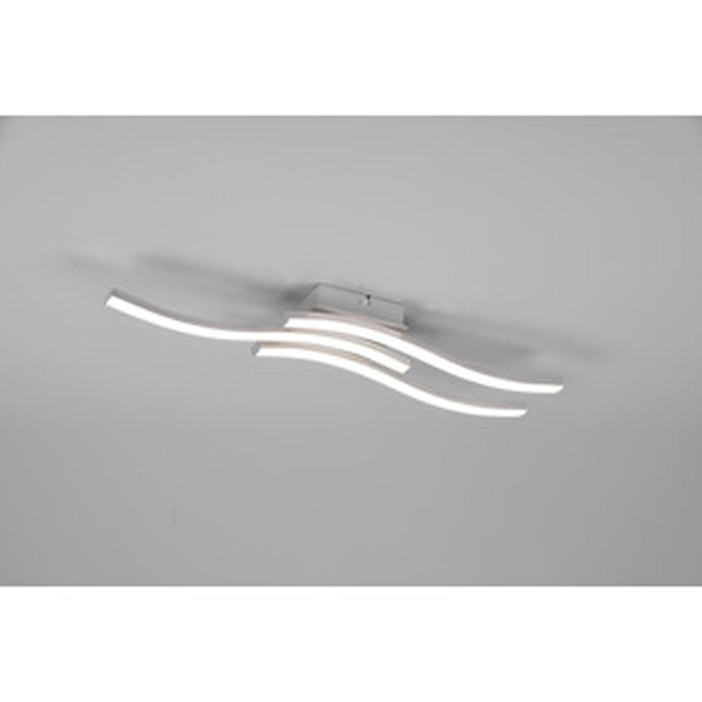  Plafoniera Led Route a 3 luci in Acciaio satinato by CeramicStore | Lo specialista del tuo bagno