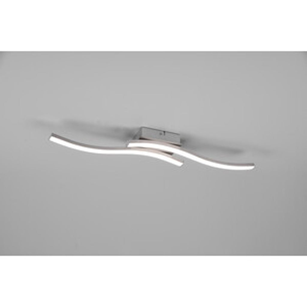  Plafoniera Led Route a 2 luci in Acciaio satinato by CeramicStore | Lo specialista del tuo bagno