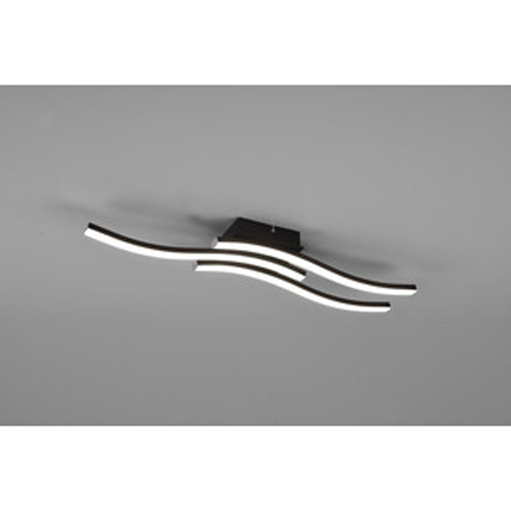  Plafoniera Led Route a 3 luci - Antracite by CeramicStore | Lo specialista del tuo bagno