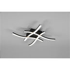  Plafoniera Led Route a 4 luci - Antracite by CeramicStore | Lo specialista del tuo bagno