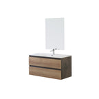 900211 - Composizione Bagno Sospesa Lunghezza 80 cm con Cassetti Soft-Close - Collezione Revival Cubi&co