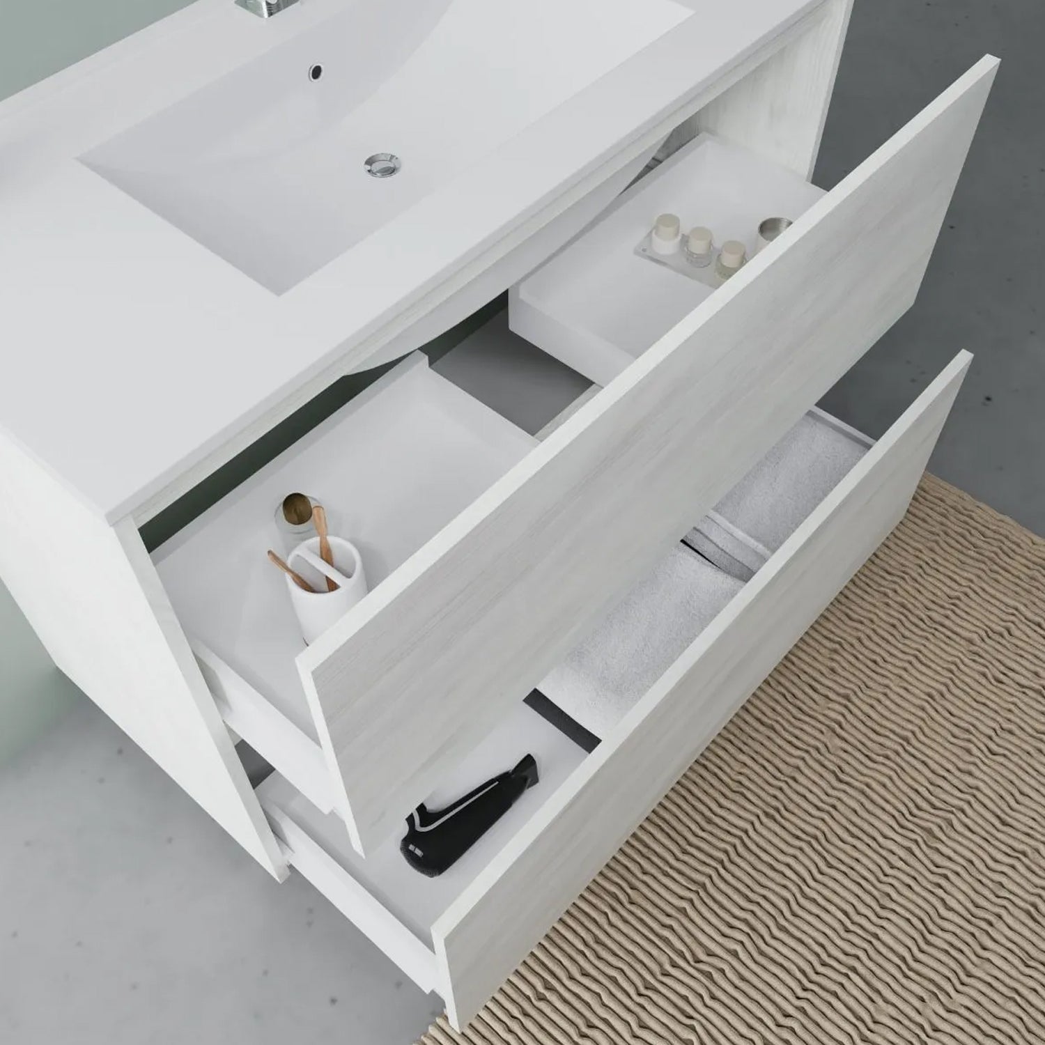  Mobile bagno Cubi&Co Berlino 100 con lavabo