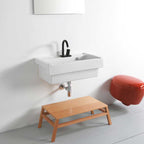  Lavabo sospeso in ceramica Xilon Lavarredo cm 90x50 colore bianco lucido Cod. 995 by CeramicStore | Lo specialista del tuo bagno