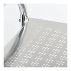  Carrello da bagno 3 cassetti in acciaio colore bianco e cromato by CeramicStore | Lo specialista del tuo bagno