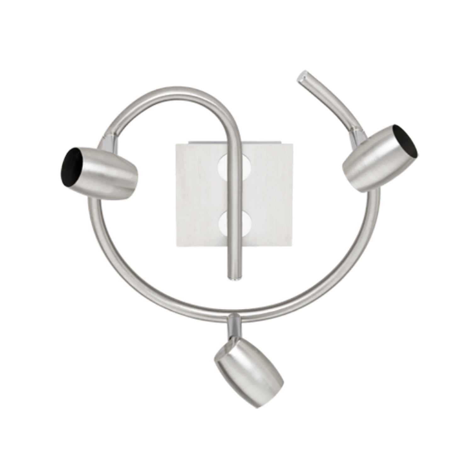 Plafoniera Michael 3 luci - Acciaio Satinato by CeramicStore | Lo specialista del tuo bagno