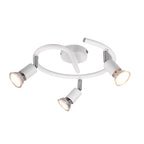 Plafoniera Paris a 3 luci - Bianco opaco by CeramicStore | Lo specialista del tuo bagno