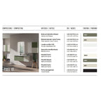  Composizione bagno sospesa con lavabo