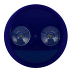  Specchio da bagno ingranditore rotondo con ventosa colore blu by CeramicStore | Lo specialista del tuo bagno