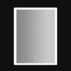  Specchio rettangolare con cornice led accensione touch 60x80h cm by CeramicStore | Lo specialista del tuo bagno