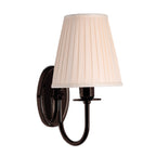 Applique a parete con supporto in metallo anticato cm 15x27