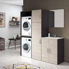  moduli lavatrice ed asciugatrice e colonna - Olmo Rosseau by CeramicStore | Lo specialista del tuo bagno