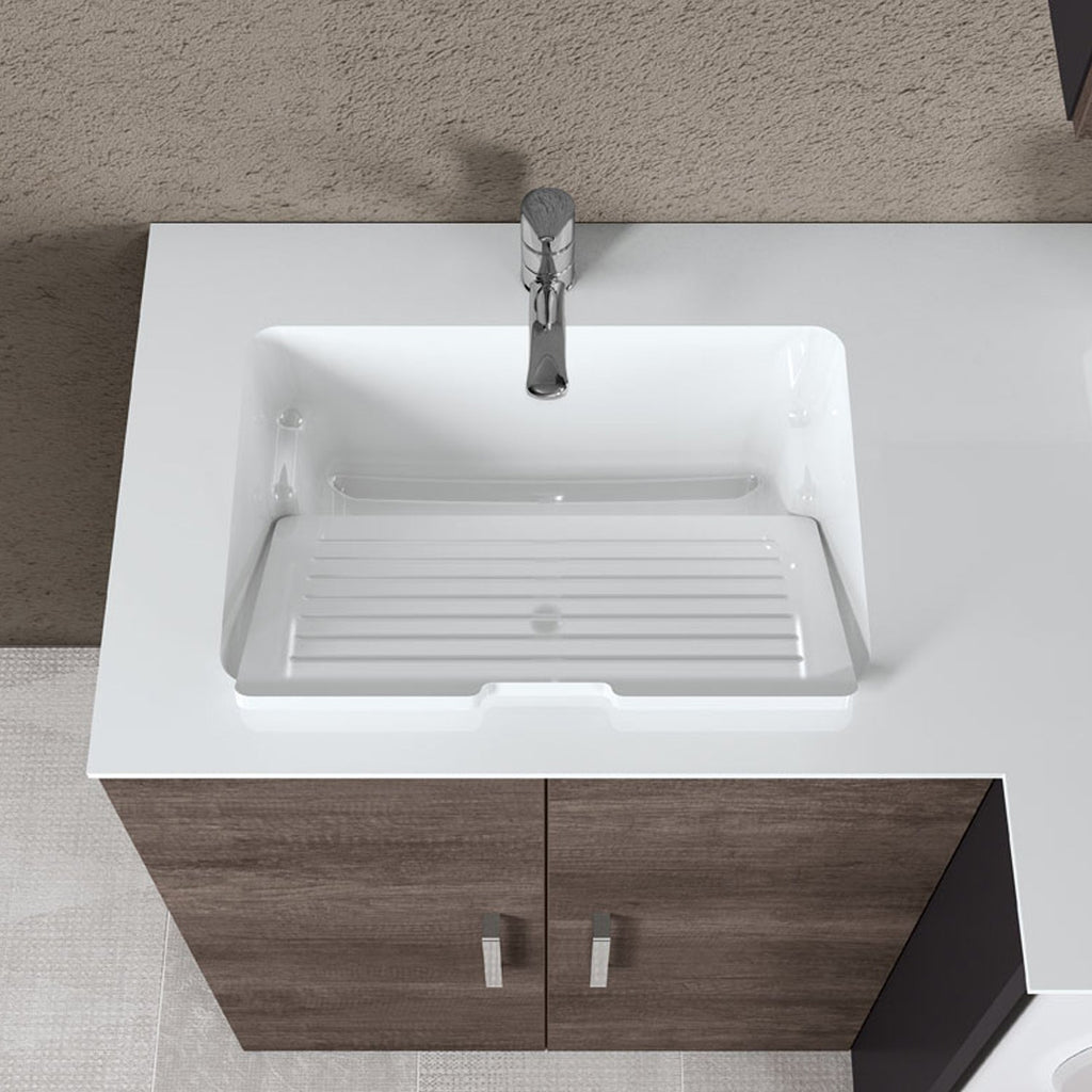  Composizione Mobili Lavanderia Area51-03 con lavatoio