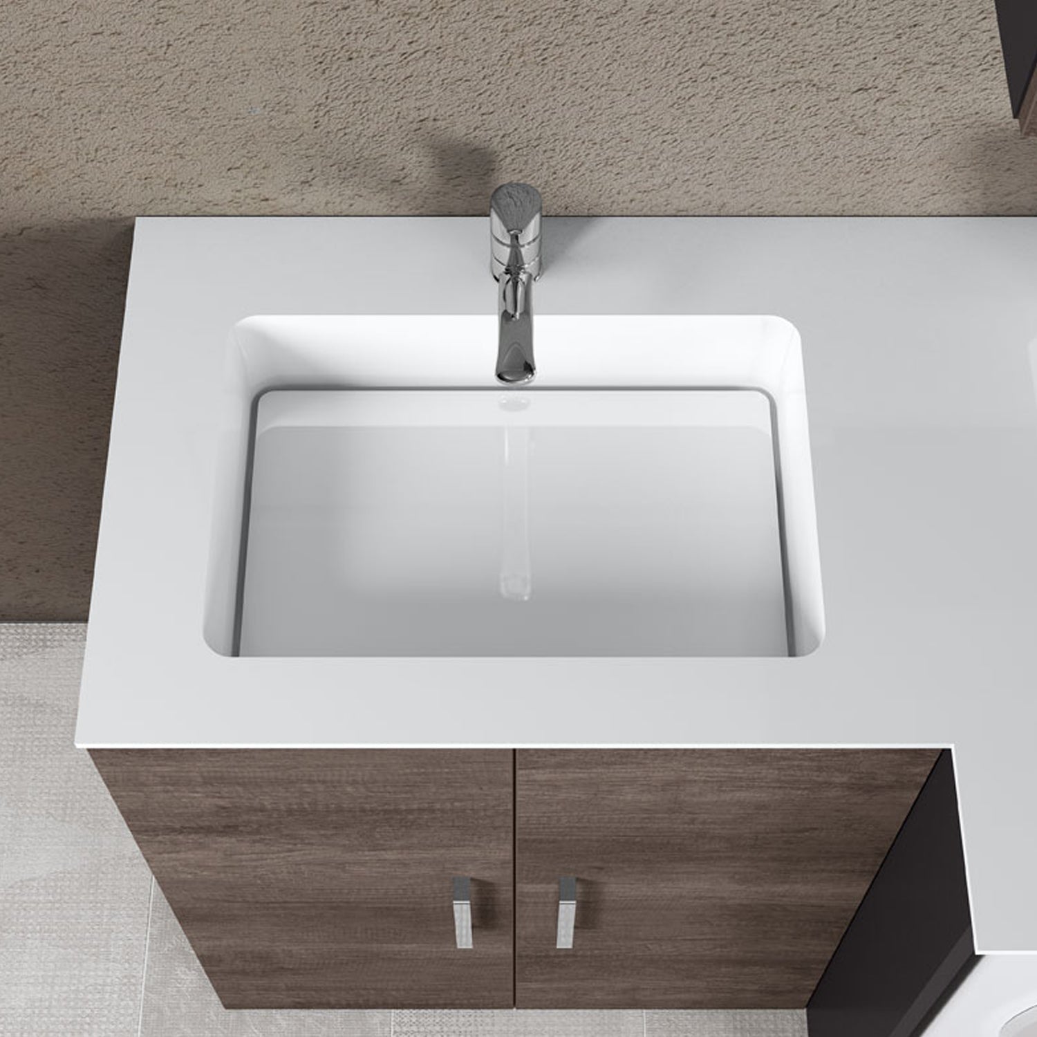  modulo lavatrice e pensile - Rovere Scuro by CeramicStore | Lo specialista del tuo bagno