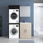  moduli lavatrice ed asciugatrice e specchio- Olmo Rosseau by CeramicStore | Lo specialista del tuo bagno