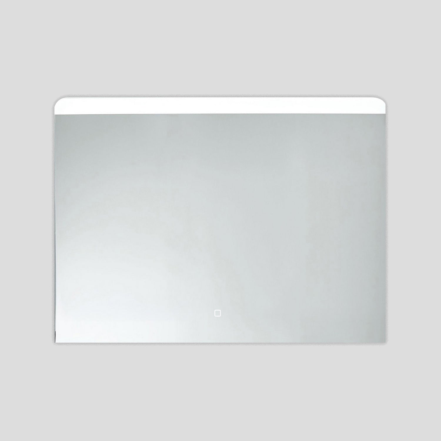  Specchio rettangolare con striscia led integrata in alto accensione touch 100x60h cm by CeramicStore | Lo specialista del tuo bagno