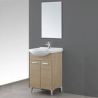 799303 - Composizione Bagno a terra 55x86x49,5 cm con Anta Serie Star Cubi&co - Rovere Dolomite