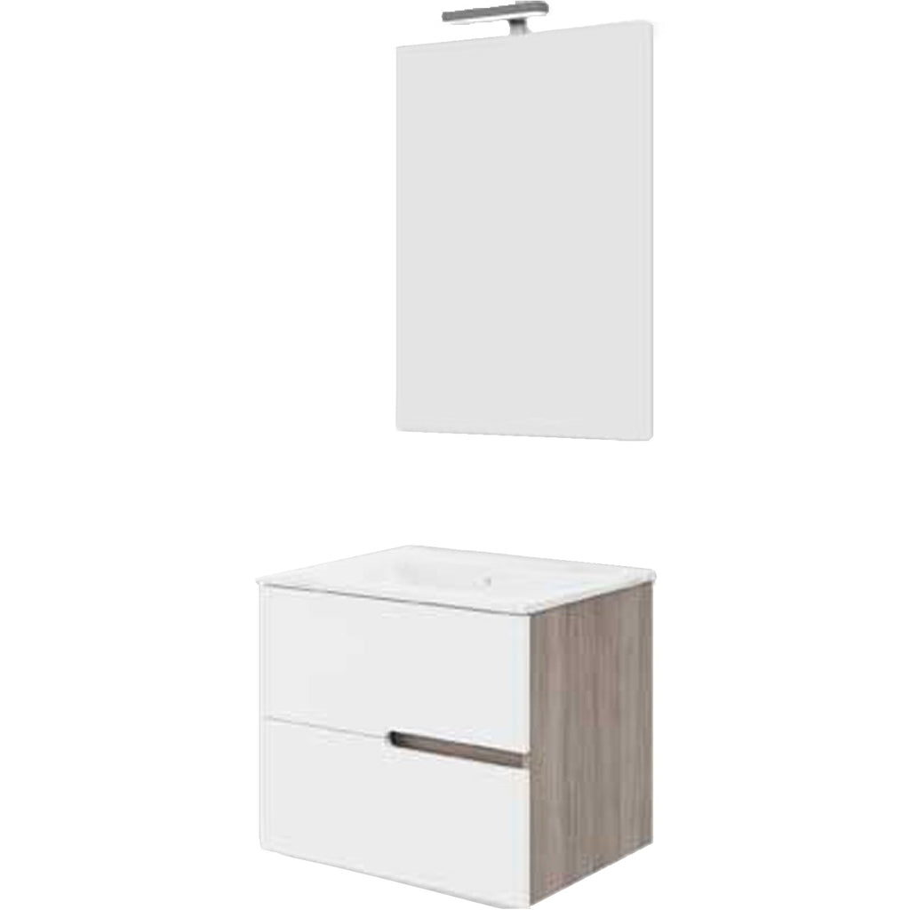 Mobile bagno sospeso con base
