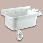  Lavatoio in pvc ideale per esterni con sifone incluso cm 50x35x24h by CeramicStore | Lo specialista del tuo bagno