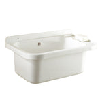 Lavatoio in pvc ideale per esterni con sifone incluso cm 60x40x24h by CeramicStore | Lo specialista del tuo bagno