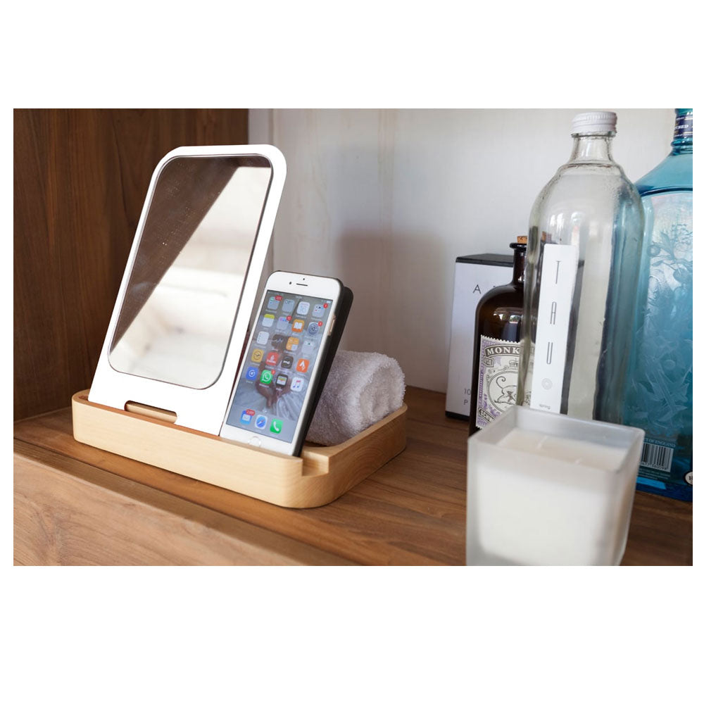  Porta cosmetici/gioie in legno 'Try Pad' by Cipi cm 26.5x17x3.5 by CeramicStore | Lo specialista del tuo bagno