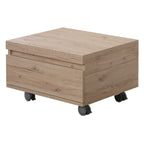 Cassettiera con chiusura soft-close e ruote Cubi&Co Rack cm 58x48 - Rovere di Bordeaux