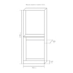  Mobile coprilavatrice e asciugatrice a colonna - Bianco by CeramicStore | Lo specialista del tuo bagno