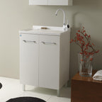 Lavatoio Xilon Lavanderina cm 60x60 colore Bianco opaco by CeramicStore | Lo specialista del tuo bagno