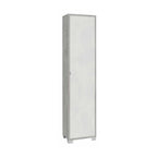 Mobile Colonna da Bagno 1 Anta finitura Struttura Cemento / Finitura Frontale Ossido Bianco by Sarmog by CeramicStore | Lo specialista del tuo bagno