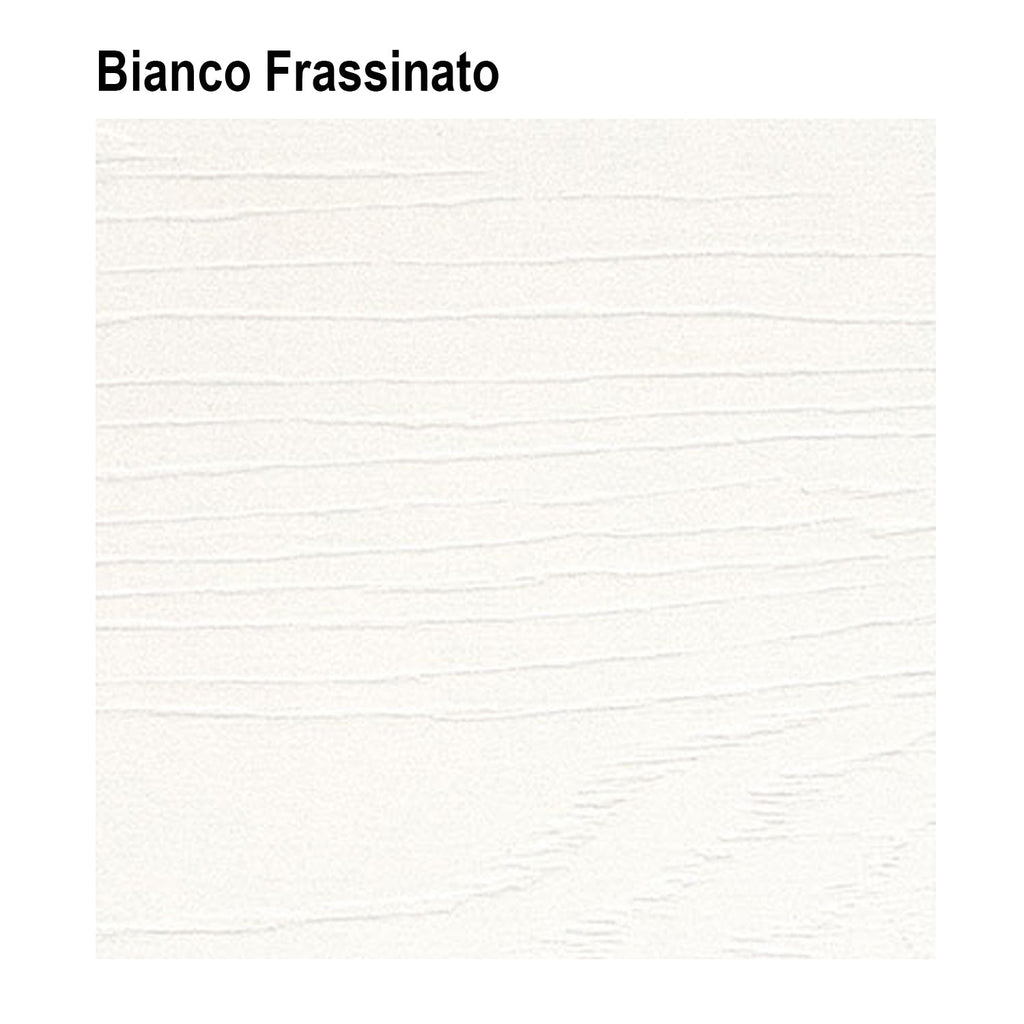  Mobile bagno sospeso Kora01 cm 90x190x46 bianco frassinato by CeramicStore | Lo specialista del tuo bagno