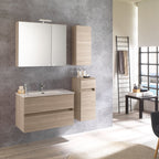 Mobile bagno sospeso modello Kora03 cm 110x190x46 - Olmo rosseau by CeramicStore | Lo specialista del tuo bagno
