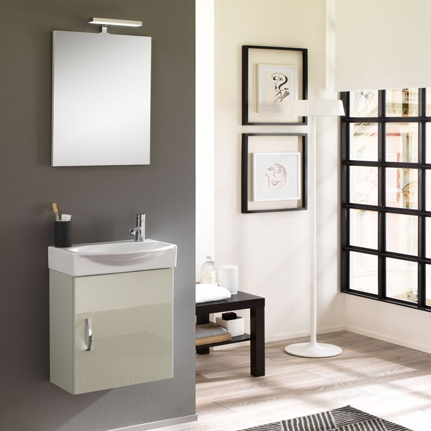 Mobile bagno sospeso Mini42 cm 42x190x29