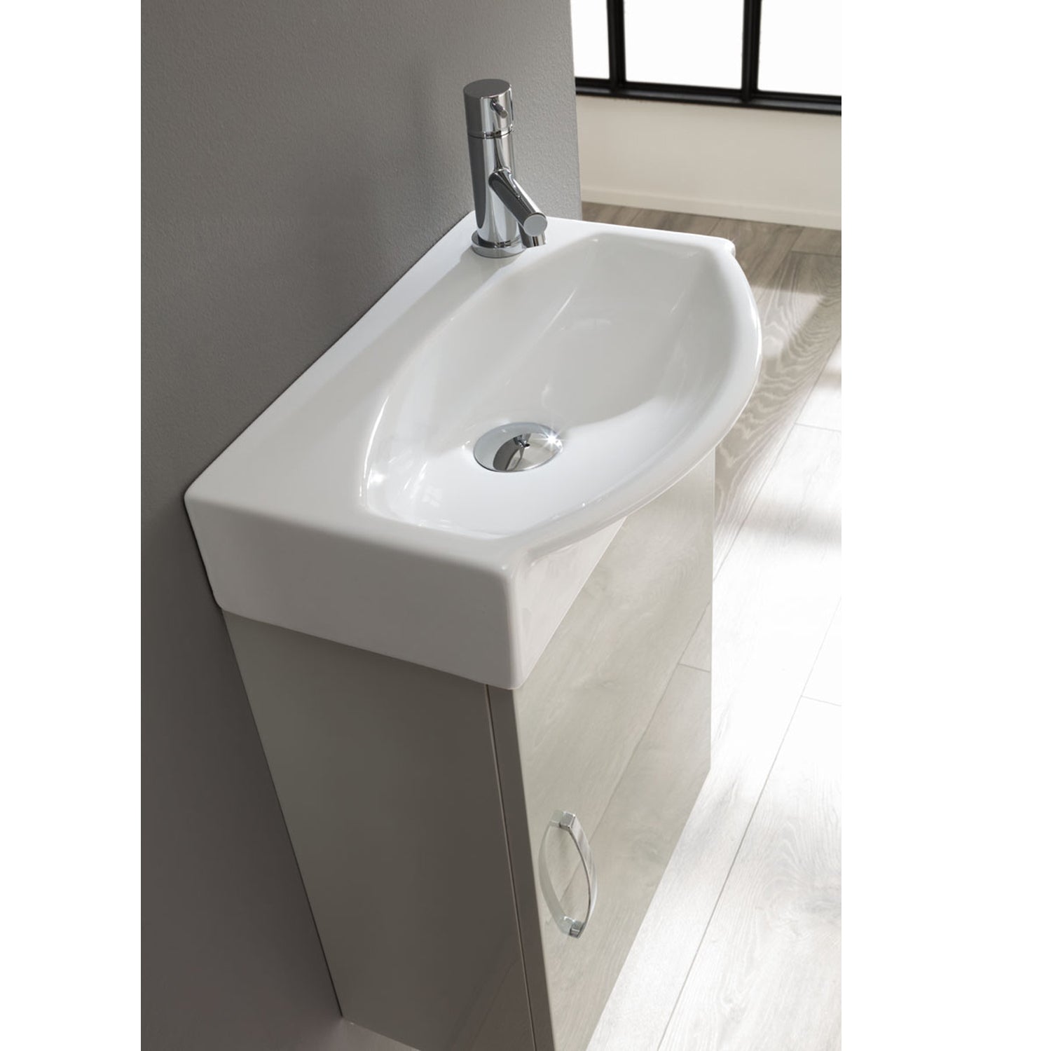5 laccato lucido grigio nuvola by CeramicStore | Lo specialista del tuo bagno