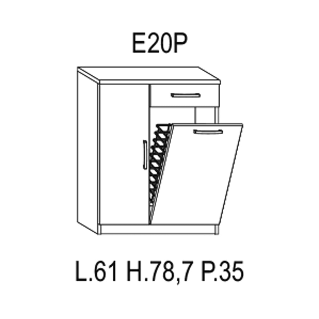 7x35 cm laccato lucido bianco by CeramicStore | Lo specialista del tuo bagno