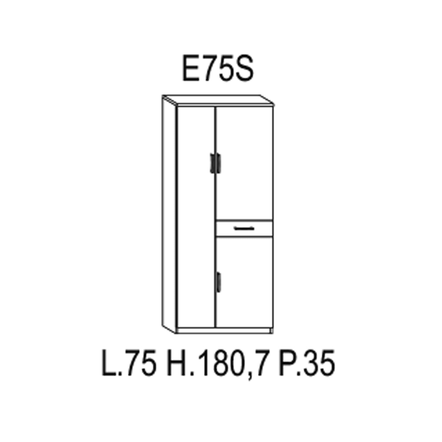 7x35 cm laccato lucido bianco a 8 ripiani by CeramicStore | Lo specialista del tuo bagno