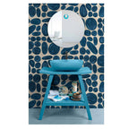 Consolle in Teak naturale di recupero trattato serie Zen XL Cipi 86cm - Blu Sardegna by CeramicStore | Lo specialista del tuo bagno