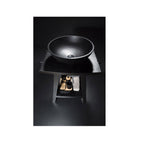  Consolle in Teak naturale di recupero trattato serie Zen Cipi 56cm - Nero by CeramicStore | Lo specialista del tuo bagno