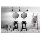  Consolle in Teak naturale di recupero trattato serie Zen Cipi 56cm - Nero by CeramicStore | Lo specialista del tuo bagno