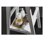  Consolle in Teak naturale di recupero trattato serie Zen Cipi 56cm - Bianco by CeramicStore | Lo specialista del tuo bagno