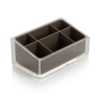 Organizer da appoggio Gedy serie Rainbow - Tortora by CeramicStore | Lo specialista del tuo bagno