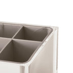  Organizer da appoggio Gedy serie Rainbow - Tortora Chiaro by CeramicStore | Lo specialista del tuo bagno