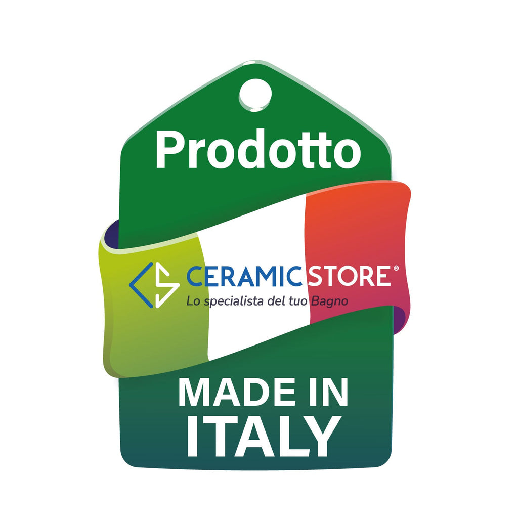  Elegante scarpiera a 3 ante con maniglia satinata finitura Noce Stelvio by Sarmog by CeramicStore | Lo specialista del tuo bagno