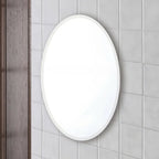 Specchio ovale reversibile con bisellatura a filo Cubi&Co modello Best - 45x65 cm