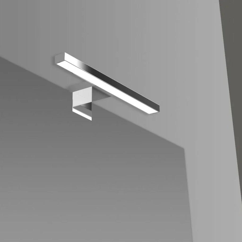 Specchio a filo con lampada LED reversibile Cubi&Co serie Light - 50x60 cm