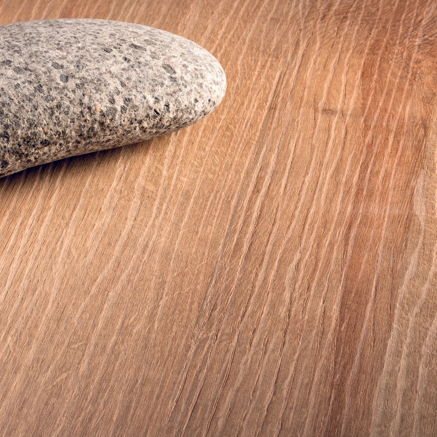  Composizione bagno sospesa Nexu 2 cassetti con lavabo specchio con lampada LED 80x50 cm rovere naturale by CeramicStore | Lo specialista del tuo bagno