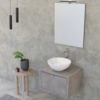 Composizione bagno sospesa Nyumba a 1 cassetto con lavabo