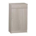 Mobile armadio portaoggetti con 1 anta e 1 cassetto finitura Olmo Chiaro by Sarmog by CeramicStore | Lo specialista del tuo bagno