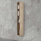 Pensile bagno Cubi&Co serie Grace con anta lunga 24x150x15 cm - Rovere Tropea