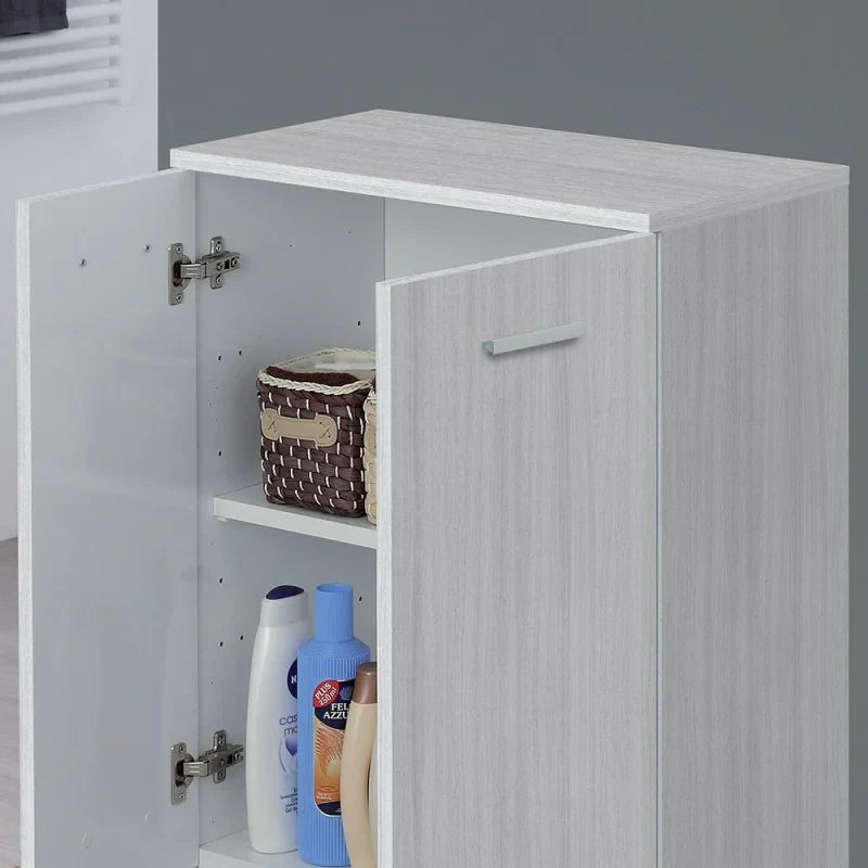 Armadio basso o scarpiera a due ante Cubi&Co serie Star 60 x 83,5 cm - Grigio