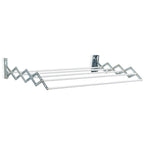 Stendibiancheria estensibile a parete 120 cm in acciaio plastificato by CeramicStore | Lo specialista del tuo bagno