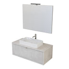  Composizione bagno sospesa Nyumba a 1 cassetto con lavabo